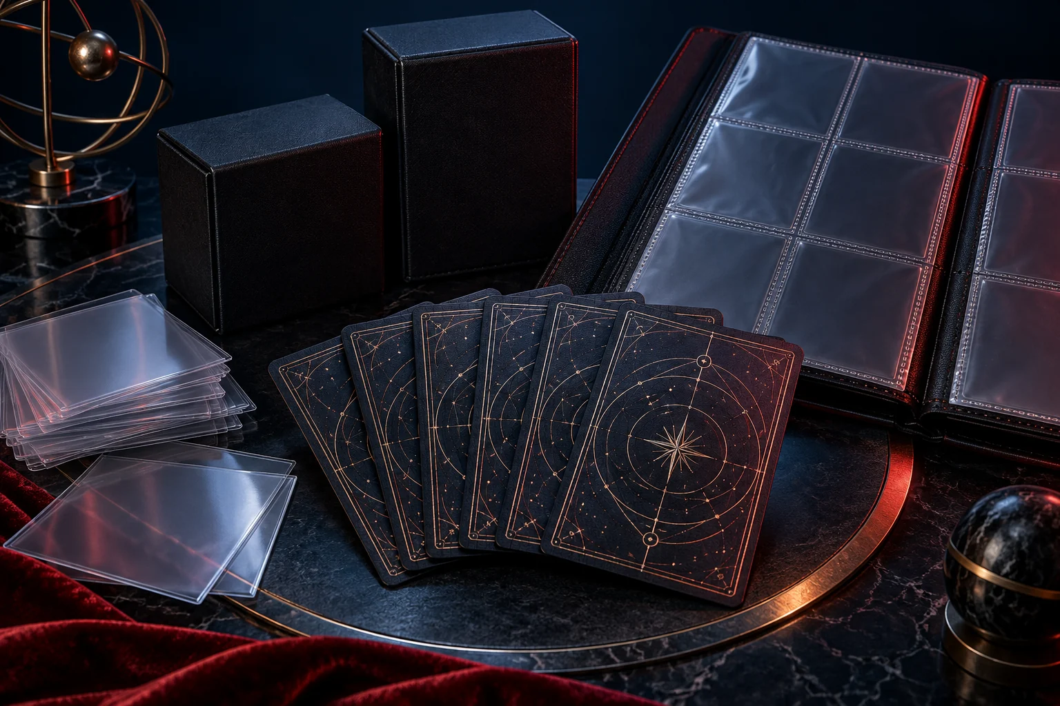 Produtos Pokémon TCG e Disney Lorcana expostos na loja Sagittariu
