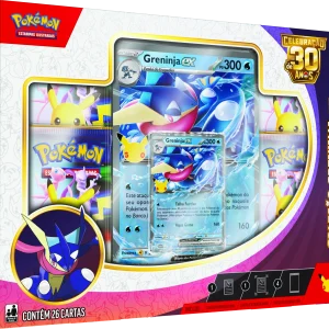 Pokémon TCG — Celebração 30 Anos: Box Greninja ex