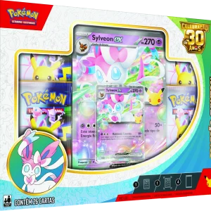 Pokémon TCG — Celebração 30 Anos: Box Sylveon ex