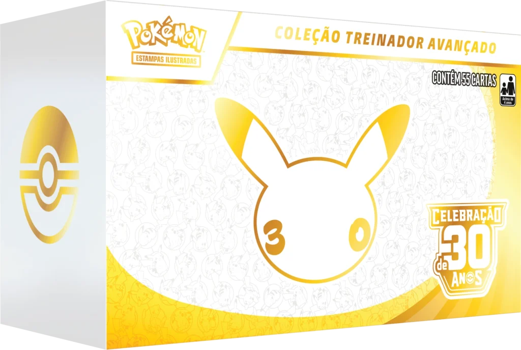 Pokémon TCG — Celebração 30 Anos: Coleção Treinador Avançado