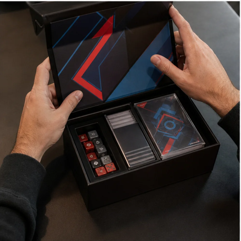 Abertura de um produto de cartas na Sagittariu